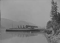 S.S. "Prince George" at dock, Stewart, B.C. Sept. 1937