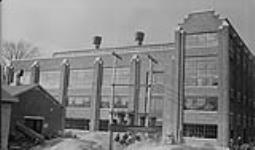 New construction - Silver Radium Building at Eldorado Refinery, Port Hope, Ont Nov. 1937