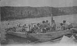 Scout Party, Grand Rapids, Athabasca River, Alta 1923