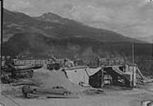 General view, bituminous sand mixing plant, Jasper, Alta 1927