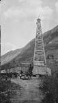 Oil well, Sage Creek, Flat Head Valley, B.C 1917