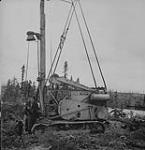 Bucyrus-Erie 22-T Churn Drill at Ridge Lake, Nfld. Labrador Mining & Exploration Co 1953 - 1954