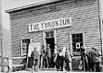 Yukon Sun office. The farthest north British paper in the British Empire n.d.