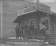The old staff of the Yukon Sun 1899