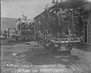 Klondike, 4th July at Dawson 1900. Parade 1900
