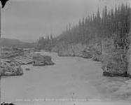 Fraser Falls, Stewart River, Yukon (bottom) 1901