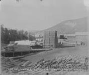 Lumber yard, Yukon, Klondike Mill Aug.  1901