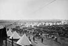 5th Canadian Mounted Rifles (left) in camp at Durban June 1902