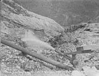 Anglo-Klondike. Coffey's hydraulic work. opp. 25 below, Bonanza Creek 6 June 1903