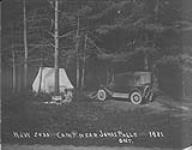 Camp near James Falls, Ont 1921