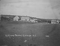 Photographic view of Petite Riviere, N.S 1911