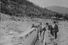 Hydraulic clean-up on Mosquito Creek, B.C 1917