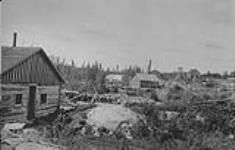 Camp at Bellevue Mine, Rice Lake District, Man 1922
