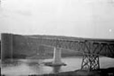 G.T.P. Bridge across McLeod River, E. of Edson, Alta., March 4, 1913