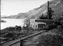 Showing one of the Drift Entrances to Collieries and Pump House, Alberta Railway and Coal Co., Lethbridge, N.W.T 1890