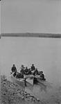 Showing adoption of Evinrude by Cree natives, 20 miles E. of Fort Vermilion 1918