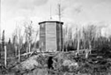New water tank - Prairie River, [Sask.] 1920