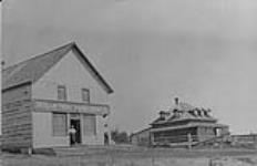 Revillon Frères Trading Co., Store and Agent's residence at Fort Vermilion, Alta 1920