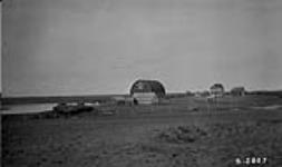 Typical farm buildings near Regina, Sask 1921