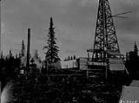 Oil well 50 miles below Fort Norman, N.W.T 1921