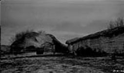 Characteristic farm yard with straw stack, Sask. Sec. 33-25-10-2 [about 5 mi. N.E. of Hubbard, Sask.] 1921