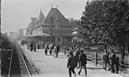 Moose Jaw station Sask 1910