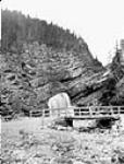 Waterfall, Cameron Brook, Alta. Waterton Park, Sec 23, Tp. 1-30-4 1922
