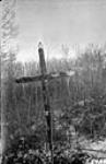 Cross in Memoriam Father Fafard, O.M.I. (Frog Lake Massacre) Tp. 56-3-4, Alta 1922