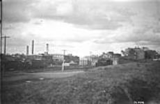 Railway yards at Yarmouth, Nova Scotia 1925