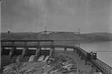 Above the dam at Grand Mère, St. Maurice River, Que. 1925