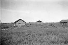 Deserted buildings, Sec. 16 Tp. 53-11-3 [about 6 miles N.W. of Ravendale, Sask.] 1926