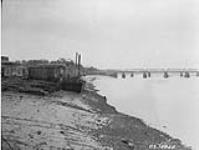 Avon River at Windsor showing high tide, N.S 1926