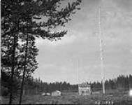Fort Smith wireless station on relay circuit Edmonton to Yukon 1927