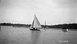 Sailing in Cadboro Bay near Victoria, B.C., 1927