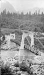 Alexandra bridge, Cariboo highway near spuzzum, B.C 1927