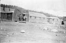 Temporary hotel and store, Jasper, Alta July, 1913