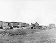 A new town, one week old - C.P.R. (Canadian Pacific Railway) Station of Strathmore 1905