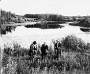 Duck hunting in the Touchwood Hills near Punnichy, [Sask.]