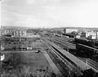 Canadian Pacific Railway yards in Calgary n.d.