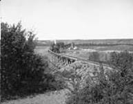 No. 2, crossing Saskatoon at North Battleford, Sask [graphic material] 1909.