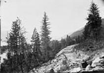 Construction - Crow's Nest Pass Line - Nov. 1897 - Aug. 1898. King West Station Duck Lake, [B.C.] 21-6-98 Nov. 1897 - Aug. 1898
