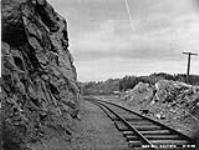 (Construction - Crows Nest Pass Line, Nov. 1897 - Aug. 1898) 1620 Neil's Cut Station, 21-5-98 Nov. 1897 - Aug. 1898