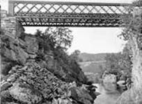 Intercolonial Railway. Bic Bridge/L'Intercolonial. Pont de Bic Juin- Août, 1875.