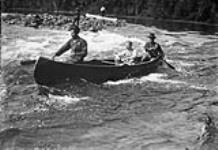 (Prince of Wales' visit to Canada) Shooting the rapids Nipigon [River, Ont.] Sept. 5-7 n.d.
