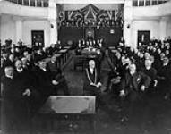 First Session of the 13th Parliament, held in the Victoria Museum Ottawa, Ont 1918
