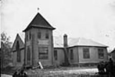 St. Andrew's Church, 1901, Dawson City, Y.T. boarded and abandoned it is a reminder of the Gold Rush Era of 1898 ca. 1948