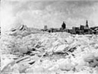 Ice Shove on St. Lawrence River ca. 1887