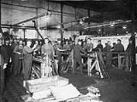 Stock Repairing Shop. Canadian Small Arms Inspection & Repair Depot, East Greenwich, [England] 1914-1919