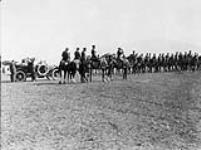 Duke of Connaught inspecting Cavalry at Valcartier, Sept. 1914 1914-1919