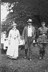 (World War I - 1914 - 1918) Lord Kitchener visiting the Manor Court Hospital, Folkestone, [England]